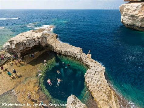 blue hole gozo malta.